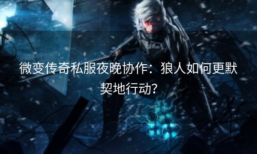 微变传奇私服夜晚协作：狼人如何更默契地行动？