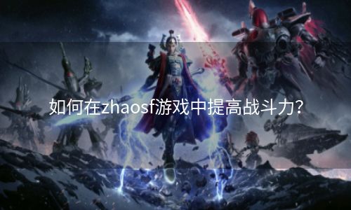 如何在zhaosf游戏中提高战斗力？