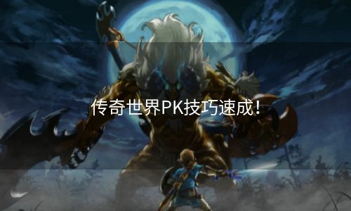 传奇世界PK技巧速成！