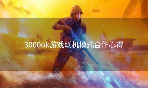 3000ok游戏联机模式合作心得