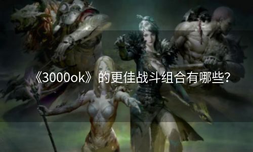 《3000ok》的更佳战斗组合有哪些？