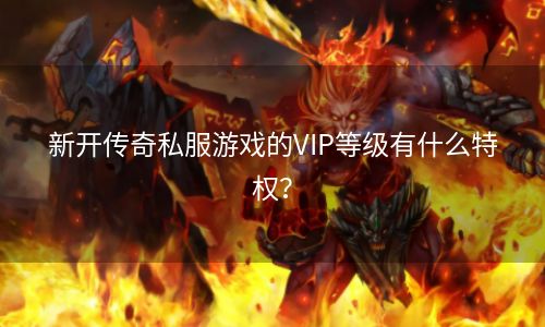 新开传奇私服游戏的VIP等级有什么特权？