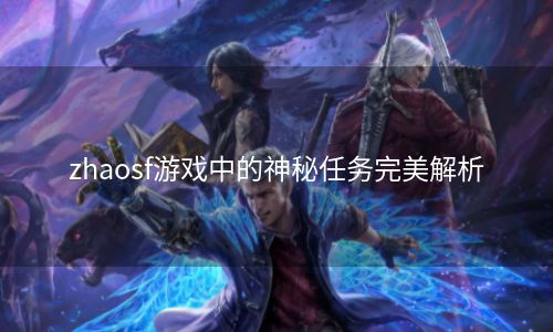 zhaosf游戏中的神秘任务完美解析