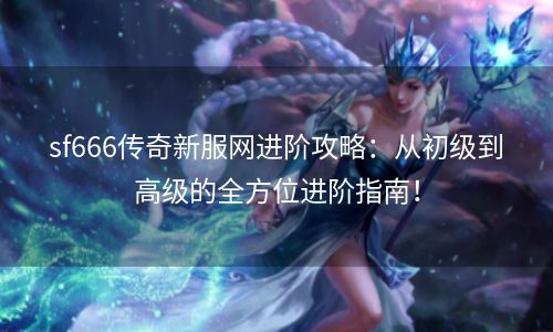 sf666传奇新服网进阶攻略：从初级到高级的全方位进阶指南！